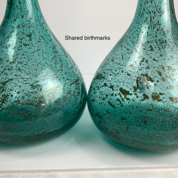 Hand Blown Art Vases STUNNING Home Decor, 25” and 18” - Picture 6 of 10